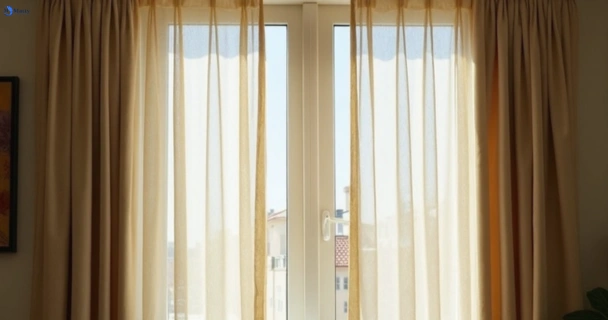 Dull dusty drapes in west-pennant-hills-nsw before professional cleaning